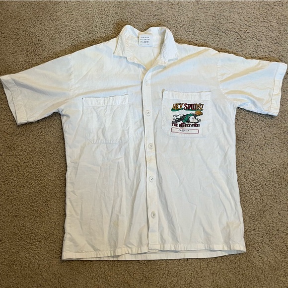 Vintage 80s Hey Spuds The Party’s Over Cancun Shirt Budweiser Coors Beer Mexico - Picture 3 of 13